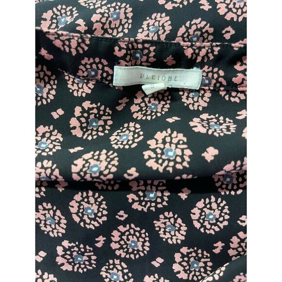 Pleione Small Popover Blouse Floral Medallion - Picture 9 of 9
